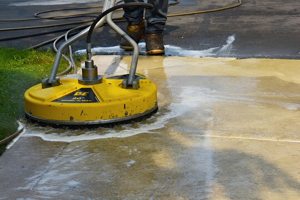 concrete cleaning
