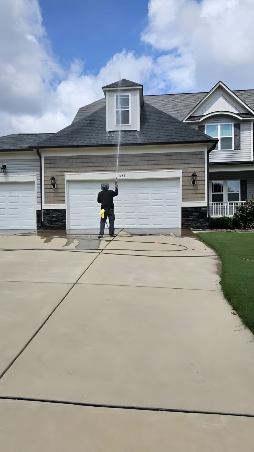 soft washing in Clayton