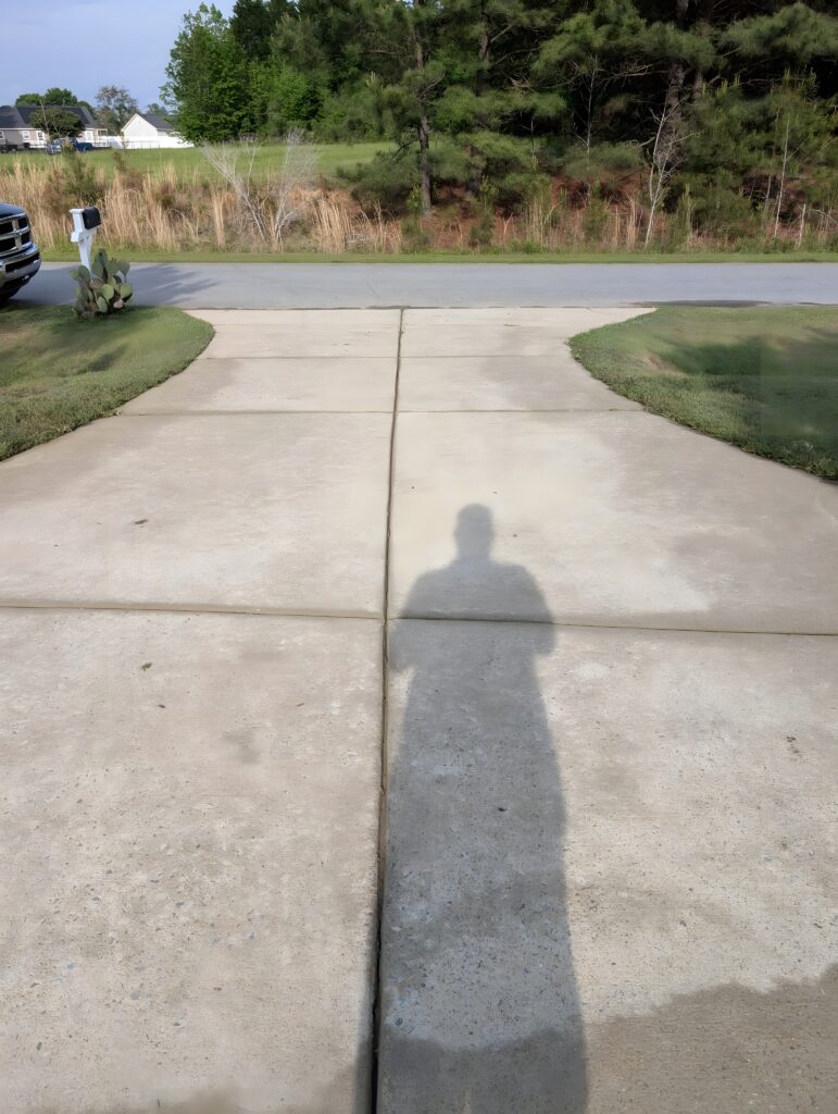 Concrete cleaning